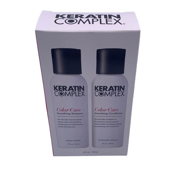 Keratin Complex COLOR CARE Shampoo/Conditioner Travel Set 6 oz (178 ml) NEW - Picture 3 of 6